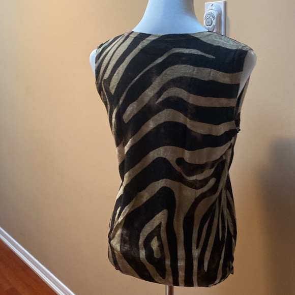 Lightweight brown and cream twin set XL - Picture 4 of 7